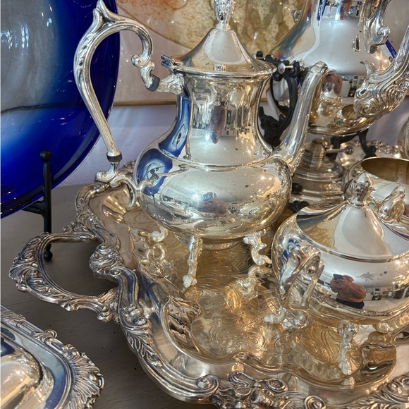 Silver Tea Service - Picture 3 of 7